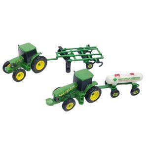 Ertl John Deere Diecast Tractors Disc Plow Tank